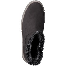 s.Oliver Winter Stiefelette 5-26455-29-235 - gefüttert, seitlicher Reissverschluss - dunkelgrau Damen